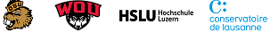 Oregon State University, Western Oregon University, HSLU Luzern, and Conservatoire de Lausanne